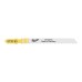 Полотна для лобзиків T101BF Bi-Metal MILWAUKEE, 75х2,5мм, (5шт), (деревина, чистий різ)