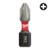 Біта SHOCKWAVE MILWAUKEE, PH2, 25мм, (25шт), пластикова коробка