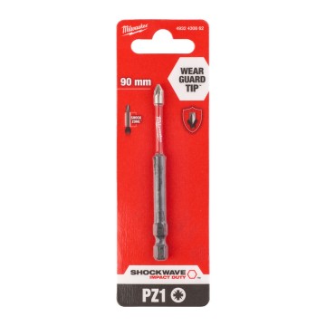 Біта SHOCKWAVE MILWAUKEE, PZ1, 90мм