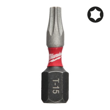 Біта SHOCKWAVE MILWAUKEE, TX15, 25мм, (2шт) (заміна на 4932500362)