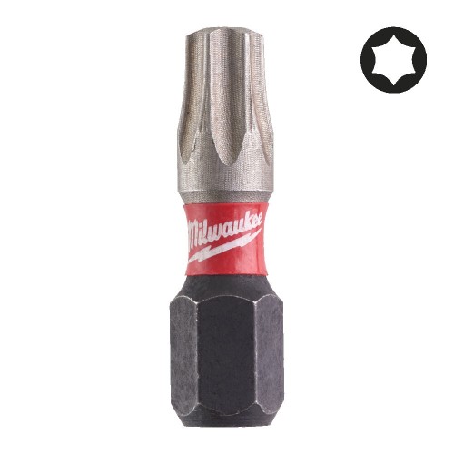 Біта SHOCKWAVE MILWAUKEE, TX27, 25мм, (2шт) (заміна на 4932500365)