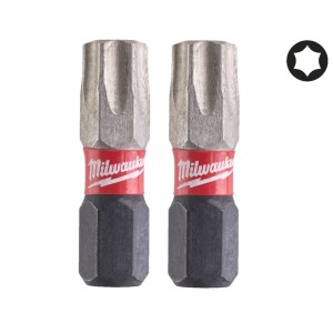 Біта SHOCKWAVE MILWAUKEE, TX40, 25мм, (2шт) (заміна на 4932500367)