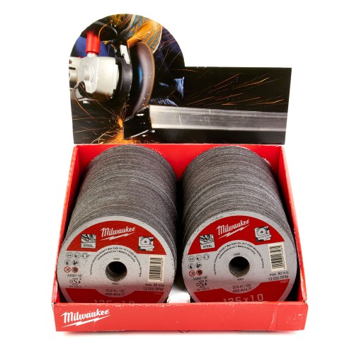 Диск відрізний по металу MILWAUKEE, SCS 41/125х1, діаметр 125мм, (200шт)