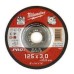 Диск відрізний по металу MILWAUKEE, SC 41/125х3 PRO+, діаметр 125мм