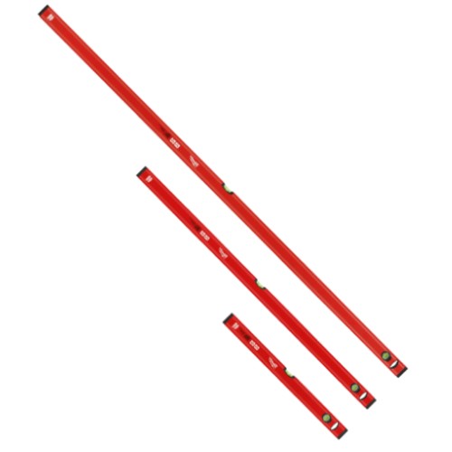 Набір рівнів Slim Box MILWAUKEE, 180/120/60см (3шт)