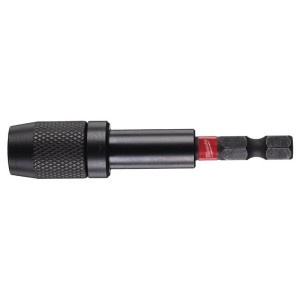 Тримач для біт магнітний ShW 1/4'' Hex MILWAUKEE, з фіксатором, 73мм