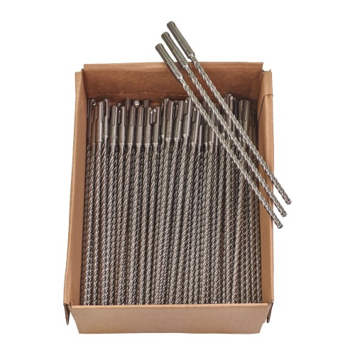 Бур SDS-PLUS MX4 MILWAUKEE, діаметр 6,5х265х200мм, (50шт), картонна коробка