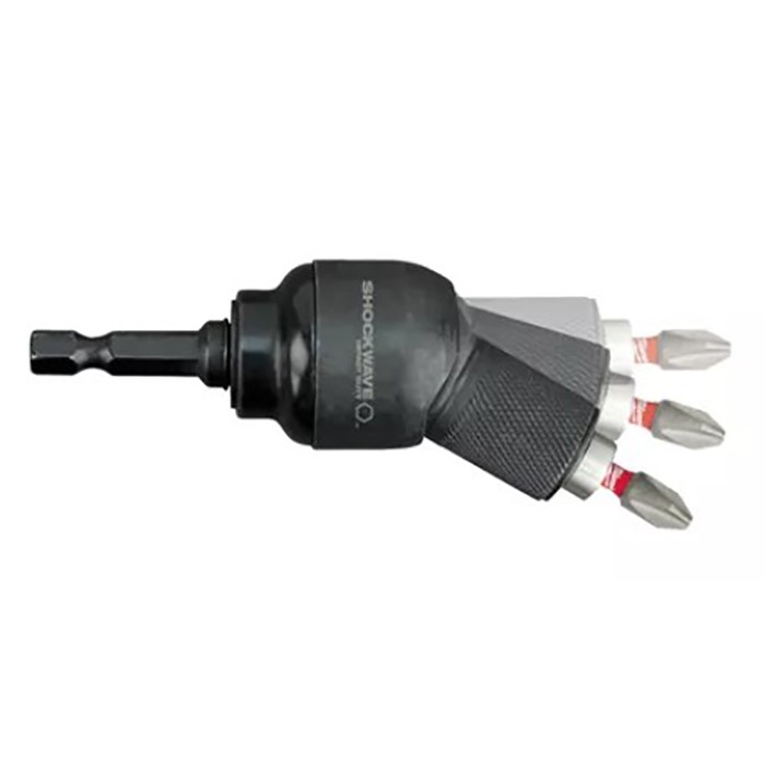 Набір біт SHOCKWAVE MILWAUKEE з насадкою Knuckle (11шт) Набір біт SHOCKWAVE MILWAUKEE з насадкою Knuckle (11шт)