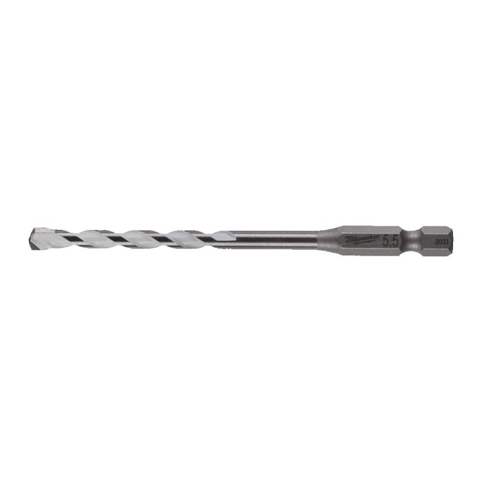 Свердло по мультіматериалам ShW HEX MILWAUKEE, діаметр 5,5x100х50мм Свердло по мультіматериалам ShW HEX MILWAUKEE, діаметр 5,5x100х50мм