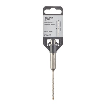 Бур SDS-PLUS Contactor MILWAUKEE діаметр 4x110х50мм