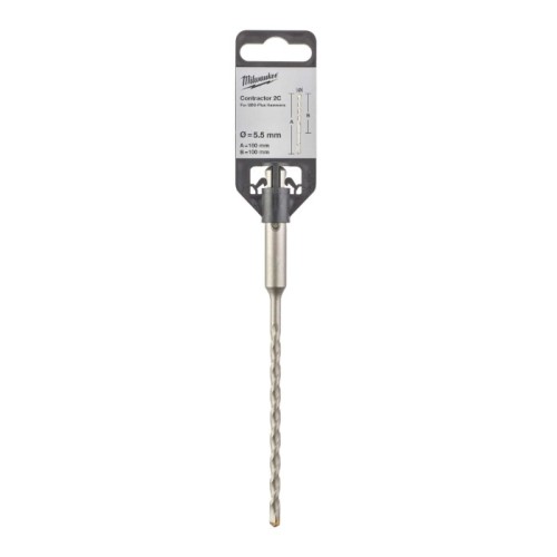 Бур SDS-PLUS Contractor MILWAUKEE діаметр 5,5x160х100мм