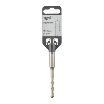 Бур SDS-PLUS Contractor MILWAUKEE діаметр 6x110х50мм