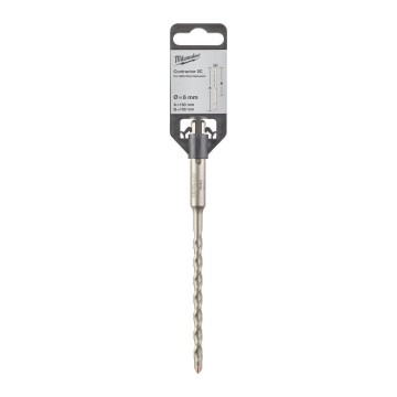 Бур SDS-PLUS Contractor MILWAUKEE діаметр 6x160х100мм