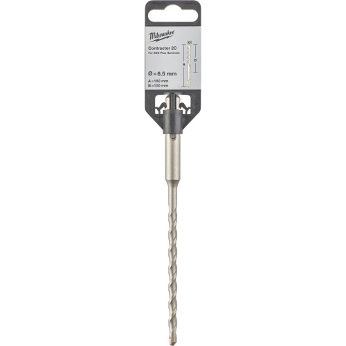 Бур SDS-PLUS Contractor MILWAUKEE діаметр 6,5x160х100мм