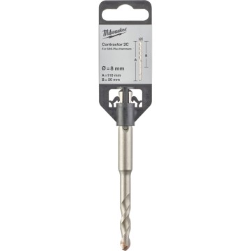 Бур SDS-PLUS Contractor MILWAUKEE діаметр 8x110х50мм