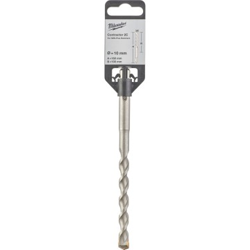Бур SDS-PLUS Contractor MILWAUKEE діаметр 10x160х100мм
