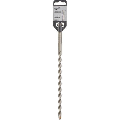 Бур SDS-PLUS Contractor MILWAUKEE діаметр 10x260х200мм