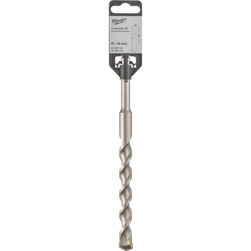 Бур SDS-PLUS Contractor MILWAUKEE діаметр 16x210х150мм