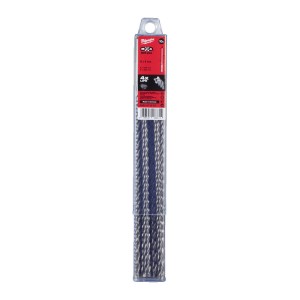 Бур SDS-PLUS MX4 MILWAUKEE, діаметр 8,0х265х200мм, (10шт), пластикова коробка