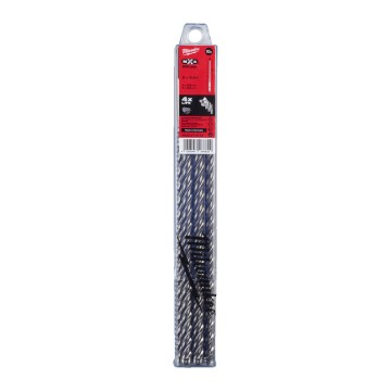 Бур SDS-PLUS MX4 MILWAUKEE, діаметр 10,0х265х200мм, (10шт), пластикова коробка