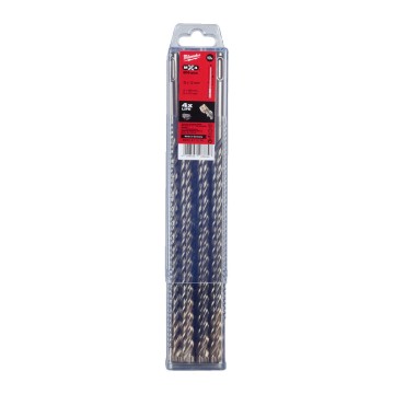 Бур SDS-PLUS MX4 MILWAUKEE, діаметр 12,0х260х200мм, (10шт), пластикова коробка