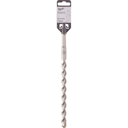 Бур SDS-PLUS Contractor MILWAUKEE діаметр 14x260х200мм