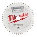 Диск пиляльний по алюмінію Alu PFTE MILWAUKEE, діаметр 160х20х2,2мм, 52 зуб.
