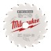 Диск пиляльний по дереву для торцювальних пил PFTE THIN KERF MILWAUKEE, діаметр 140х20х1,6мм, 18 зуб.