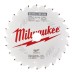 Диск пиляльний по дереву для торцювальних пил PFTE MILWAUKEE, діаметр 216х30х2,4мм, 24 зуб.