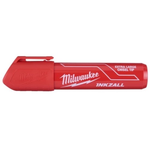 Маркер для будмайданчика INKZALL MILWAUKEE, великий (XL), червоний (48223266)