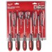 Набір викруток магнітних з тригранною рукояткою MILWAUKEE, (PZ1/PZ2/PH1/ PH2/ SL3/SL5,5/ SL6,5/ SL6,5/SL8) (10шт)