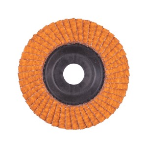 Диск пелюстковий MILWAUKEE SLC50/125G80 CERA TURBO, діаметр 125мм / зерно 80