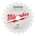 Диск пиляльний по дереву PFTE MILWAUKEE, діаметр 210х30х1,9 мм, 24 зуб.