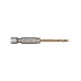 Свердло по металу RedHEX SHOCKWAVE HSS-TiN MILWAUKEE, діаметр 2,5х62х19мм, (10шт), пластикова коробка