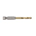 Свердло по металу RedHEX SHOCKWAVE HSS-TiN MILWAUKEE, діаметр 4,0х71,5х26мм, (10шт), пластикова коробка