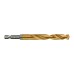 Свердло по металу RedHEX SHOCKWAVE HSS-TiN MILWAUKEE, діаметр 10,0х120х76мм, (5шт), пластикова коробка