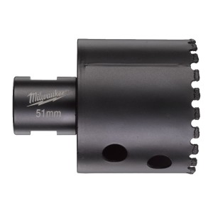Коронка алмазна Diamond Max MILWAUKEE M14, діаметр 51мм (сухе свердління)