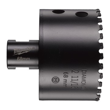 Коронка алмазна Diamond Max MILWAUKEE M14, діаметр 68мм (сухе свердління)