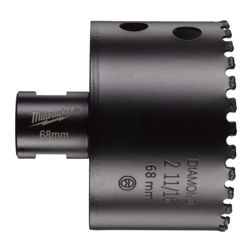 Коронка алмазна Diamond Max MILWAUKEE M14, діаметр 68мм (сухе свердління)