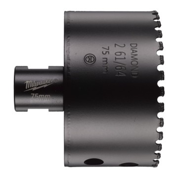 Коронка алмазна Diamond Max MILWAUKEE M14, діаметр 75мм (сухе свердління)