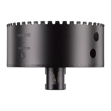 Коронка алмазна Diamond Max MILWAUKEE M14, Ø102мм (сухе свердління)