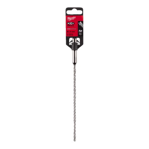 Бур SDS-PLUS MX4 MILWAUKEE, діаметр 5,0х215х150мм