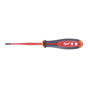 Викрутка з тригранною рукояткою ізольована VDE MILWAUKEE, SL 0,8х4,0х100мм