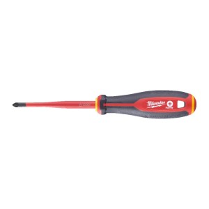 Викрутка з тригранною рукояткою ізольована VDE MILWAUKEE, PZ2 х 100 мм