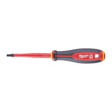 Викрутка з тригранною рукояткою ізольована VDE MILWAUKEE, T30х100мм