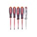 Набір викруток ізольованих VDE MILWAUKEE, (SL3/SL4/PZ1/PZ2 / викрутка-тестер) (5шт)