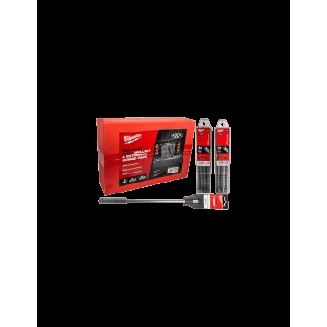 Набір бурів SDS-PLUS MX4 MILWAUKEE + подовжувач