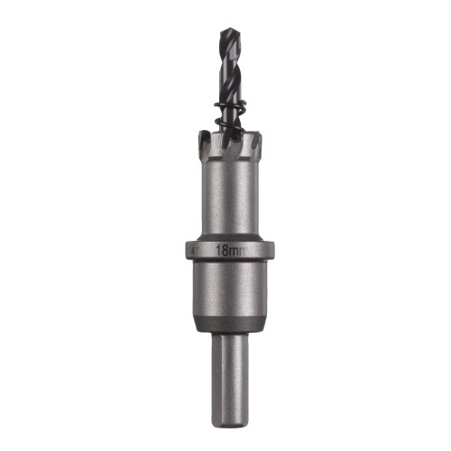 Коронка Holesaw TCT MILWAUKEE, для сталі/нержавіючої сталі, діаметр 18мм