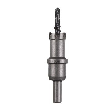 Коронка Holesaw TCT MILWAUKEE, для сталі/нержавіючої сталі, діаметр 20мм