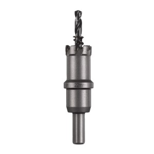 Коронка Holesaw TCT MILWAUKEE, для сталі/нержавіючої сталі, діаметр 22мм